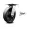 Service Caster 8 Inch Heavy Duty Glass Filled Nylon Caster with Roller Bearing and Swivel Lock SCC-35S820-GFNR-BSL - alternate 1